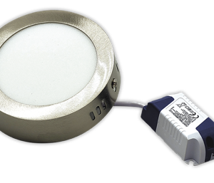 LUMINARIA DE APLICAR A LED CIRCULAR PLATIL 8W LUZ CALIDA - TBCIN