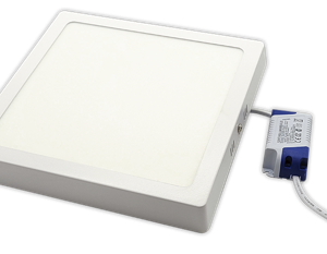 LUMINARIA DE APLICAR A LED CUADRADA BLANCA 20W LUZ DIA - TBCIN