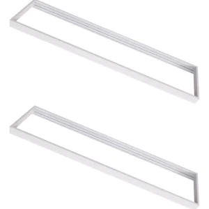 ACCESORIO DE LUMINARIAS LED PARA SOBREPONER ALUMINIO 120X30 - TBCIN